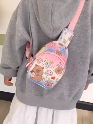 #儿童斜挎包 #儿童小包包 #卡通背包 #户外腰包 #斜挎包
