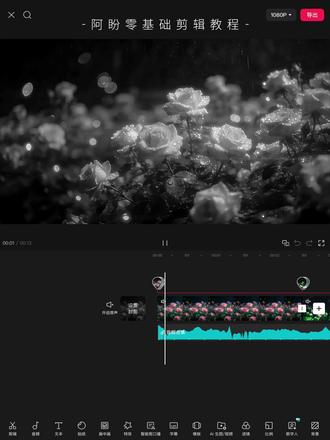 剪辑教程|梦核滤镜卡点效果 阿盼带你30秒学会~ #剪映AI视频生成 #AI工具 #AI生视频花式整活 #seedance2 #剪辑教程