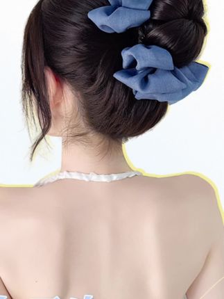 【桔子原创】高版本丸子夹抓夹增发量假发女款花苞丸子头假发#夏日必备 #网红发饰 #懒人必备 #发夹抓夹推荐