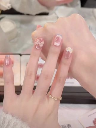 #纯手工穿戴甲#穿戴甲#美甲#美出高级感#穿戴甲随意摘戴