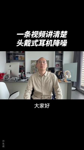 一条视频讲清楚头戴式耳机降噪【10分钟深度讲解版】 #数码科技 #数码 #耳机 #降噪耳机