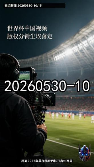 世界杯中国视频版权分销尘埃落定 距离2026年美加墨世界杯开赛约两周,中国内地转播格局基本敲定。5月27日至28日,中国移动咪咕和小红书相继官宣成为官方持权转播商,咪咕连续三届持权,小红书则首次入场。业内估算,小红书投入约17亿元,咪咕超过10亿元,央视本轮版权分销总额预计达30亿元量级。此前近半年谈判反复拉锯,FIFA初始报价高达2.5亿至3亿美元,央视预期仅6000万至8000万美元,双方价差悬殊。5月12日FIFA高层赴京后仍未破局,真正转折来自联想集团穿针引线,促成双方在跨文化沟通中找到共识。 #新闻 #热点 #实时新闻