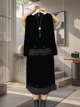 #气质穿搭 #显瘦穿搭 #两件套套裙#视频同款 #大码穿搭 @DOU+上热门 @DOU+小助手