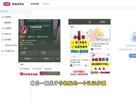 企业蓝V认证不踩坑✅电脑端实操全攻略 #小红书企业号认证 #小红书蓝v认证 #蓝v企业号 #小红书运营