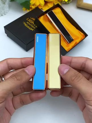 无声打火机个性防风网红男士便携迷你打火机点烟器USB充电打火机#送男友的礼物 #送老公的礼物 #男士必备 #防风打火机 #好物推荐🔥