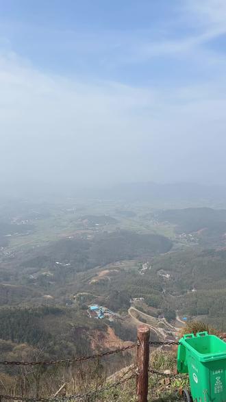 芜湖南陵之巅,海拔558m,终于到了