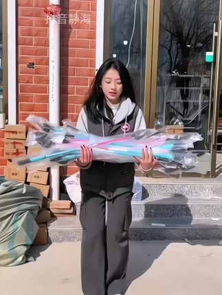 #打窝勺 #冰蓝粉打窝勺 #渔具用品