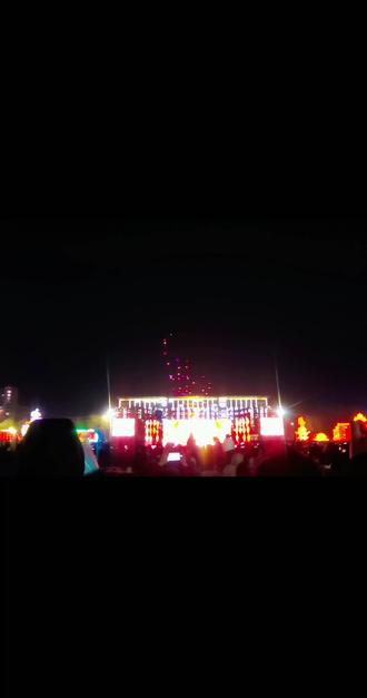 丰镇市元宵节 无人机+烟花 全过程