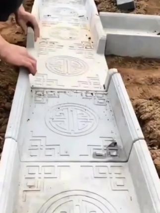 菜地沟板模具菜沟板水泥庭院汀步石沿路花池围栏农场地面摸具模板