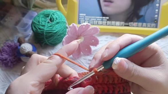 精灵尖尖帽教程(完)#爱生活爱编织 #零基础学钩针 #我的手工日常 #零基础教学 #教程