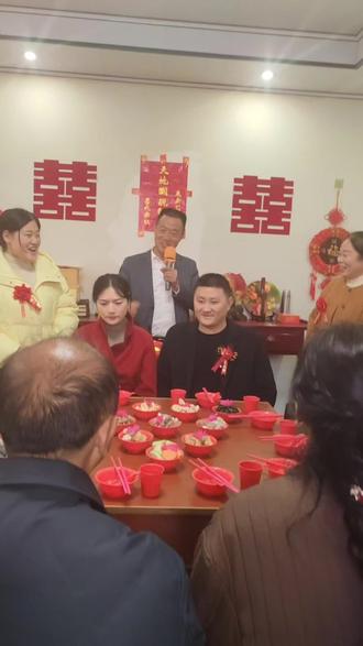 我们詹府的喜宴圆满结束