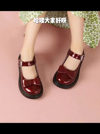 女童皮鞋春秋季新款英伦防滑软底蝴蝶结公主鞋中大童学生表演单鞋#幼儿教师编制面试 #事业编报名照片 #金融考证 #教师面试试讲真题