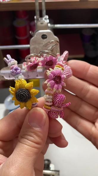 新手小白必学的向日葵超详细慢动作教程来喽!!!#手工编绳教程