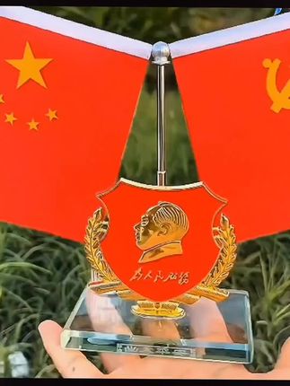 #摆件#车载摆件#车载小红旗摆件#五星红旗迎风飘扬 #我爱我的祖国