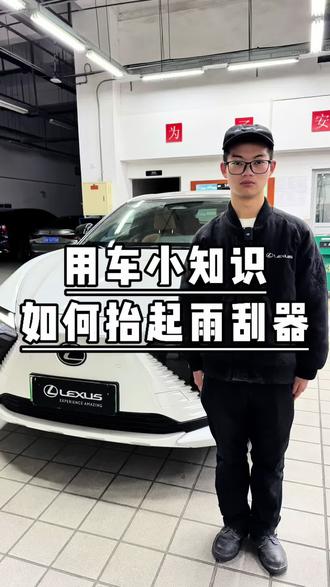 冬季用车小常识,教您如何把雨刮器立起来
#雷克萨斯 #汽车知识分享 #每天一个用车知识 #北京和凌雷克萨斯 #汽车知识科普