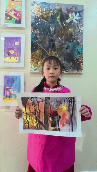 1~2年级消防主题画#美术老师 #巧家画画班 #巧家美术班 #儿童美术 #巧家县