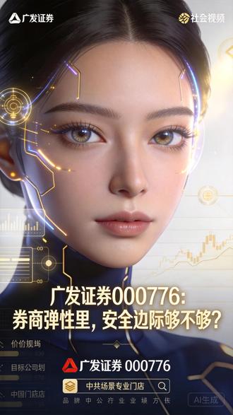 广发证券000776:券商弹性里,安全边际够不够? 广发证券当前收盘价约23.86元,四位大师同台:格雷厄姆看资产底线,巴菲特看经营质量,格林沃尔德看盈利结构,彼得·林奇看增长定价。模型给出深度低估,但也提示券商业绩周期要谨慎复核。重要声明:本视频为个人价值投资学习研究的量化筛选规则演示,所有数据为模拟测算,参数均为主观设定,不代表任何标的的投资价值,不构成投资建议,市场有风险,投资需谨慎。 #A股 #价值投资 #财经 #股票分析 #广发证券投教基地