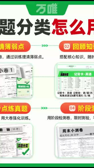 中考真题书 万唯中考真题分类初中语数英物化道历地生中考复习刷题初三备考#刷题备考 #初三备考 #初中复习 #刷题练习 #中考真题集