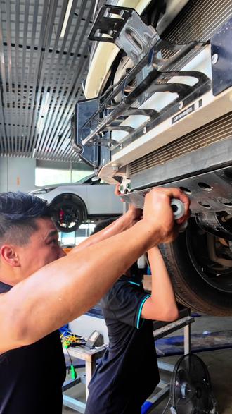 方程豹豹5泡水修复10 #方程豹 #方程豹豹5 #优电保新能源 #泡水车 #汽车维修