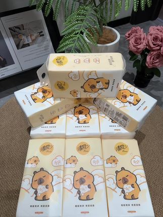 清风悬挂式抽纸这个价就能到手10大提,还是卡皮巴拉包装,可可爱爱,质量好价格实惠,快冲快冲!#清风纸巾 #挂抽 #卡皮巴拉 #百分百原生木浆 #整箱