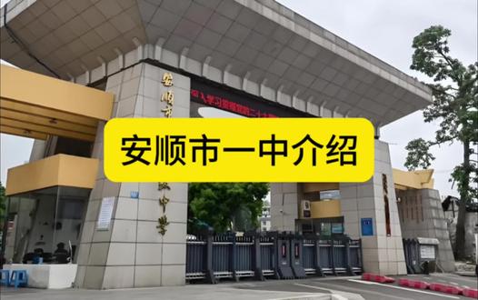 安顺市第一高级中学介绍