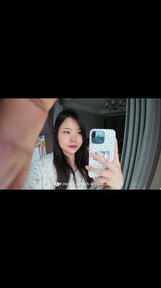 #开箱视频 #大疆action4 自带美颜导出好方便~