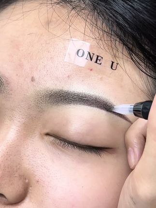 一个适合所有客户用的颜色,金杜鹃深茶色——可以直接改红眉,也可以改蓝眉,不用调色不用配色的色乳,上色快留色久,后期不会发红也不会发蓝#美业 #美业手艺人 #眉型设计 #眉毛 #眉眼唇