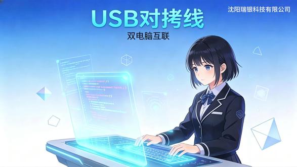 两台电脑无缝互通!USB 对拷线藏不住了 USB对拷线 双电脑互联