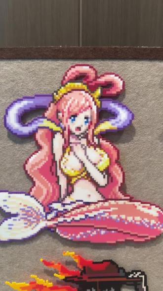 一定要看到最后啊#拼豆 #海贼王