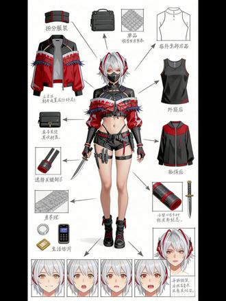 三角洲行动角色拆解豆包ai指令教程来了~#三角洲行动 #ai分解图 #豆包ai #豆包P图已经nextlevel了