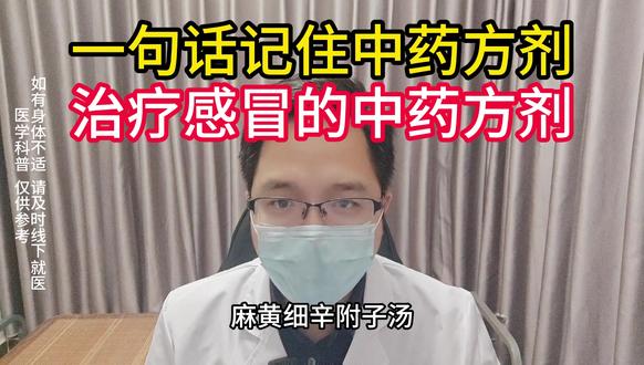 麻黄细辛附子汤·畅享方剂【治疗感冒的中药方剂】《方剂学》 一句话记住中药方剂【麻黄细辛附子(麻黄、细辛、附子)】 #中医 #方剂学 #麻黄细辛附子汤 #健康科普 #感冒发热