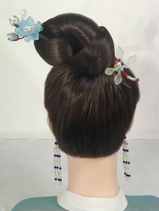 #碎发炸毛盘起#精致美观#实用盘发器 #简单好看发型