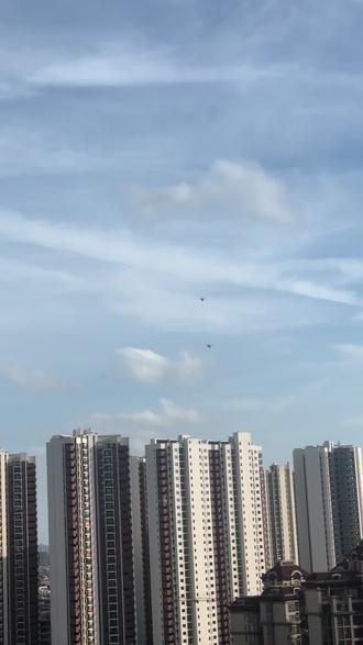 这么多直升飞机什么情况?#开平
