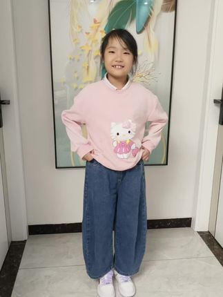 吾家有女初长成#卫衣 #秋季卫衣 #秋季女童卫衣