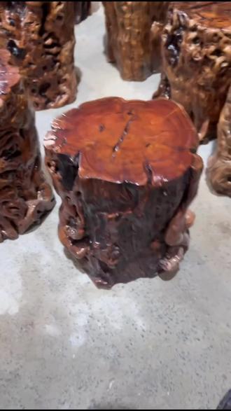 轻松提升家居格调,枣木墩打造自然美感!