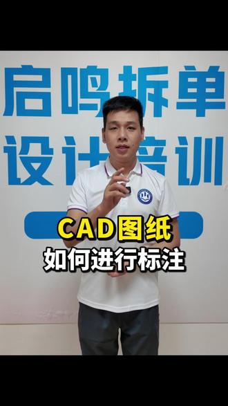 #CAD 如何进行标注 #启鸣家具拆单培训 #拆单员 #零基础学拆单