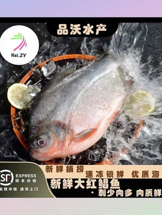 这个鲳鱼真的太好吃了,我一周得买三次。它是来自深海捕捞的,刺少肉多,每一条都是大个头的,拿回家不用去鳞,开膛就能做菜,特别方便。而且它的做法很多样,可以清蒸、油炸或者红烧,怎么做都好吃,吃起来肉质紧实,味道非常鲜美,家里老人小孩都爱吃。#推荐#鱼