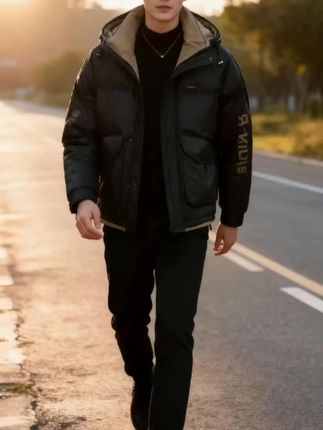 TUCANO/啄木鳥冬季新款羽绒服男士潮牌休闲保暖防寒男款连帽外套#好物推荐🔥 #新品上新 #男装穿搭