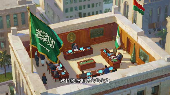 沙特:中东航班最忙碌的国家。 #中东 #航班 #沙特阿拉伯 #沙特 #土豪