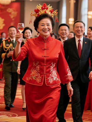 #添喜气喝喜太婆 一杯喜太婆,千年喜文化! #中国喜酒喜太婆 #在家也可以喝的喜酒 开创者 #中国喜酒 国潮喜酒 #喜太婆