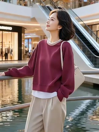 #减龄气质 #春秋新款 #女装穿搭 #多色可选时尚百搭 @巨量千川