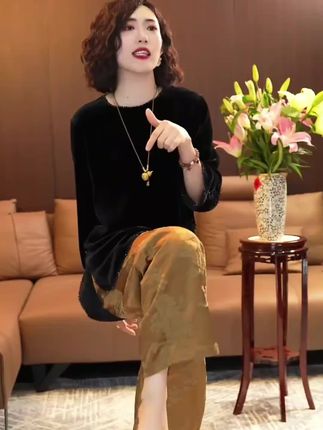#时尚套装#减龄穿搭#谁穿谁洋气#谁穿谁好看#精致女人