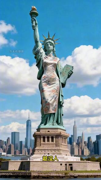 自由女神翘班实录 #小云雀AI #小云雀AI咕咕社区 #自由女神