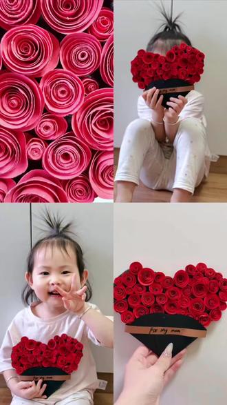 女神节手工🌹|敲简单的玫瑰花立体贺卡三月的浪漫节日~送给缀美的女神们~
用卡纸就可DIY三八妇女节礼物,简单又出效果,赶快去试试吧~#热门话题#妇女节礼物#亲子手工#我家小棉袄的手工作品 #手工玫瑰