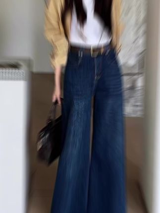 我要上热门 🔥🔥#显高显瘦显腿长 #牛仔裤穿搭 @DOU+小助手