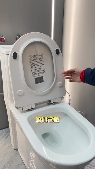 一按一提,快速拆卸。对准按压,轻松安装。 #加热马桶盖 #潜水艇卫浴 #好物推荐🔥 #马桶盖 #冬天
