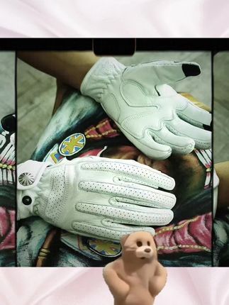 UGLYBROS/丑兄弟摩托车手套 夏季真皮透气羊皮男女复古骑行手套#骑行手套#摩托车手套#户外骑行#男女同款#骑行装备