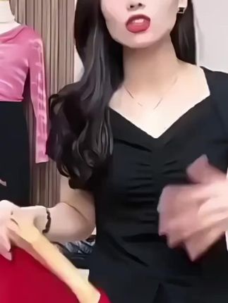 抽绳网纱v领t恤女短袖2025新款夏装网纱上衣设计感时尚显瘦小衫女#打底衫 #打底衫女 #打底衫搭配 #打底衫显瘦 #打底衫推荐