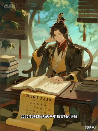 2026年3月3日乃丙午年,庚寅月丙子日。农历正月十五。穿衣指南,緑色,青色,大环境生旺吉祥。穿黄色,褐色,土克水为财,财神位于正西方,喜神位于西南方,福神位于西北方。今日吉时为5至7时,11至13时,丑牛行事顺意,午马向南小心。今日丁火,丙子日元,谨慎行事