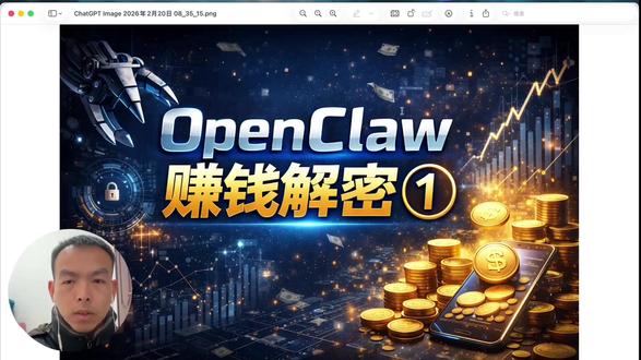 OpenClaw赚钱解密① #OPENCLAW #Openclaw #OpenClaw